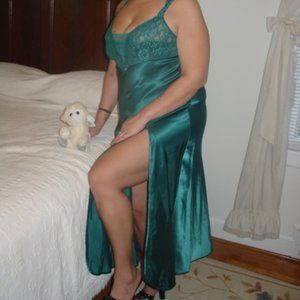 Vintage GOLD LABEL Victoria Secret long maxi Gown
